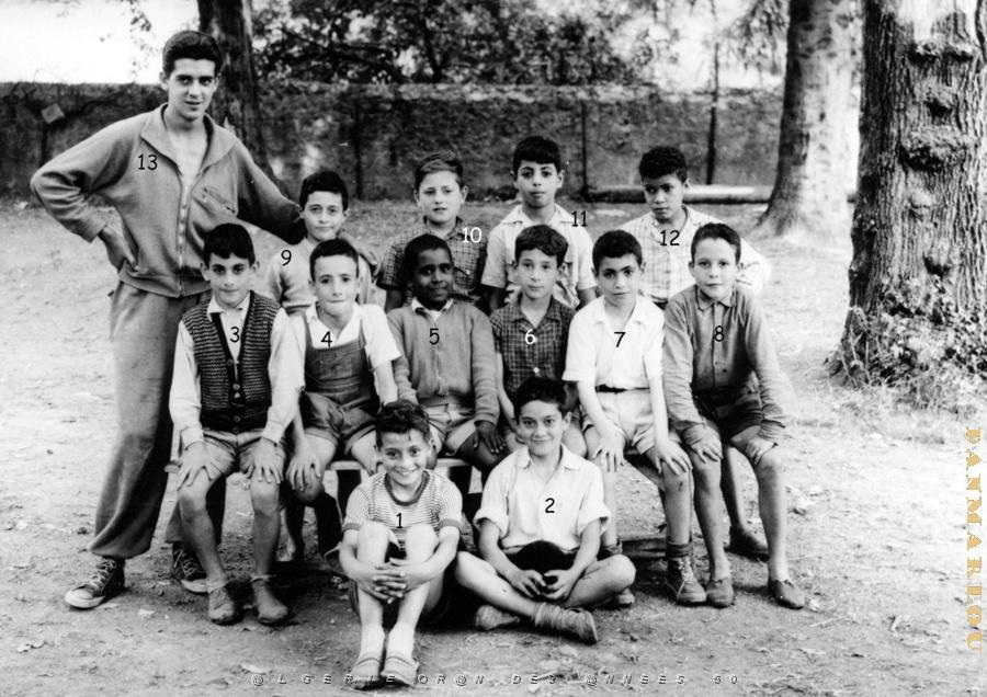 VILLE D ORAN ORE LUCHON 1954 L EQUIPE DES TOUAREGS DE PAUL LAVINA.JPG